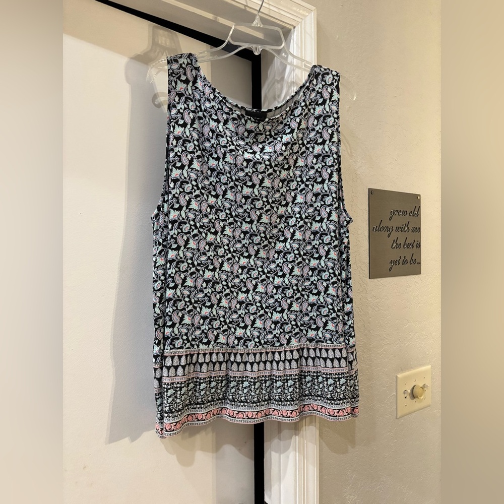 J.Jill Jersey Stylish Sleeveless Top - XL